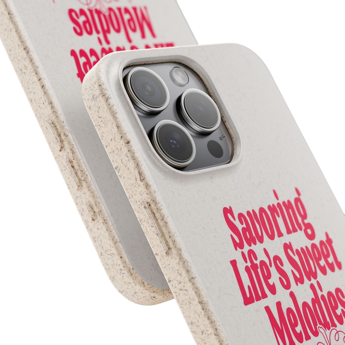 "Savoring Life's Sweet Melodies" | Biodegradable