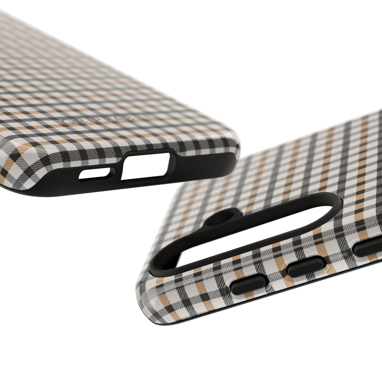 Autumn Gingham Tough Mobile Phone Case