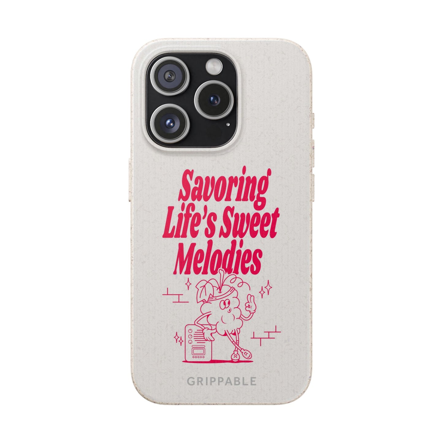 "Savoring Life's Sweet Melodies" | Biodegradable