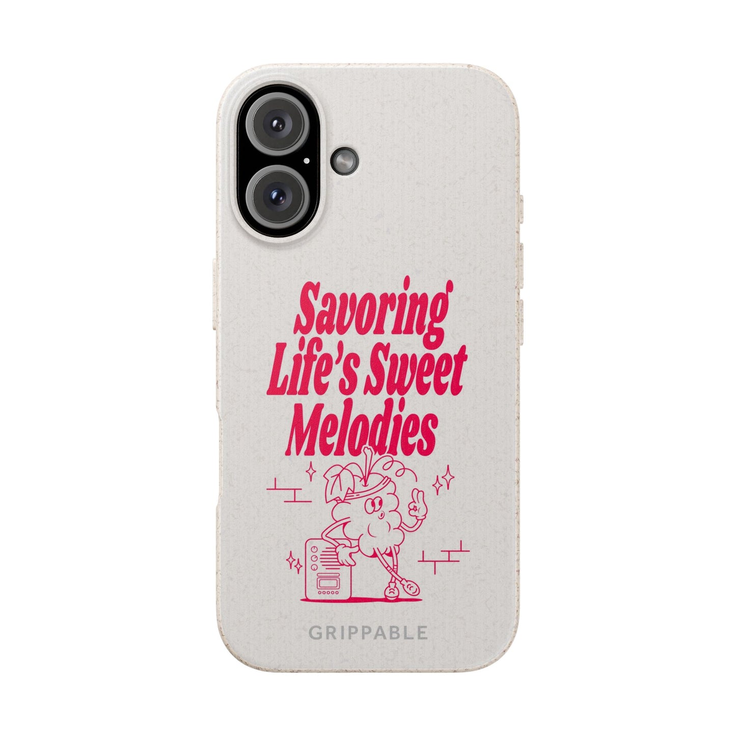 "Savoring Life's Sweet Melodies" | Biodegradable