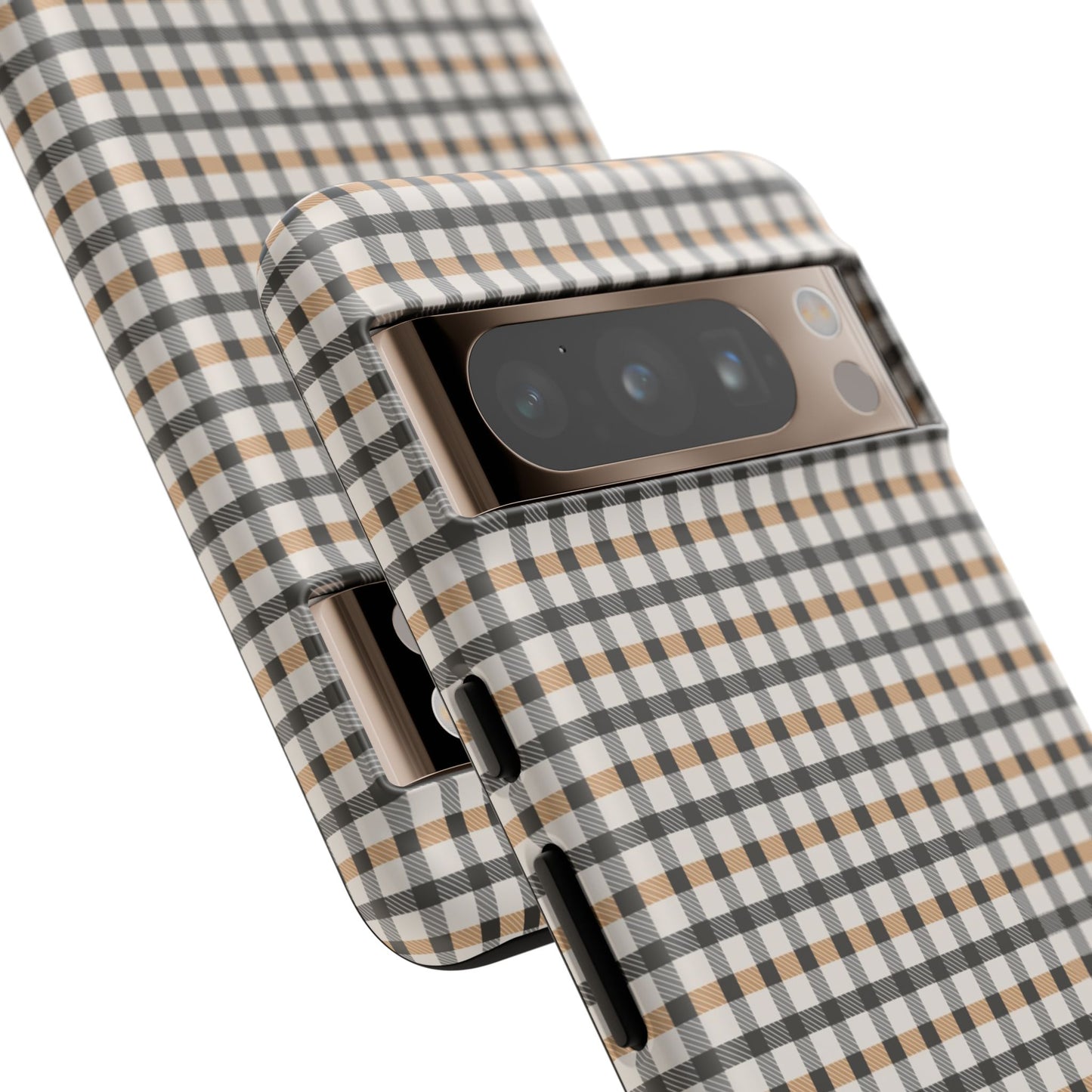 Autumn Gingham Tough Mobile Phone Case