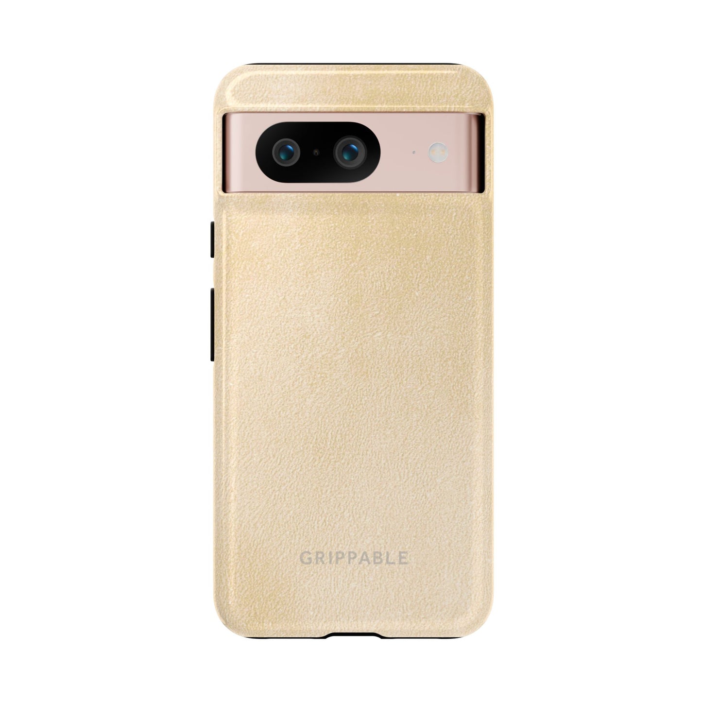 Suede Effect Ecru Tough Mobile Phone Case