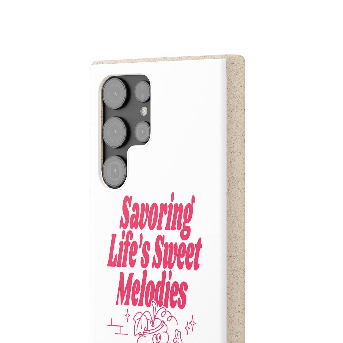 "Savoring Life's Sweet Melodies" | Biodegradable