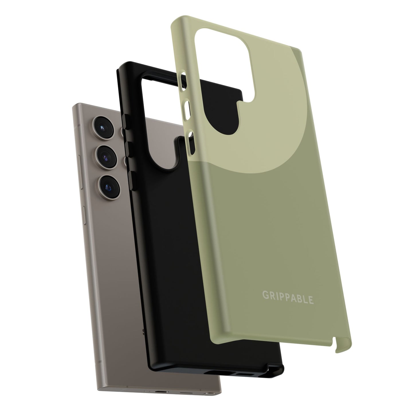Green on Green Tough Mobile Phone Case