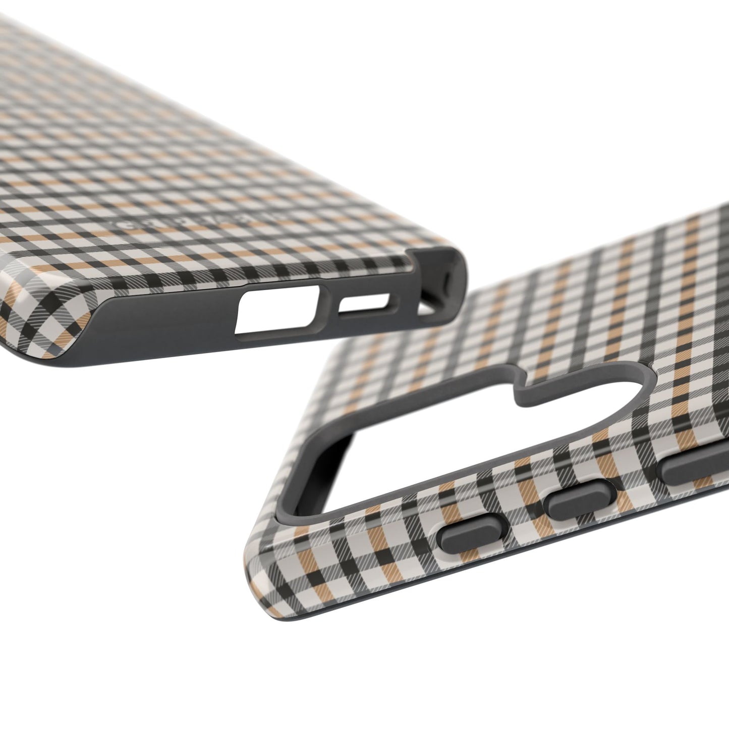 Autumn Gingham Tough Mobile Phone Case