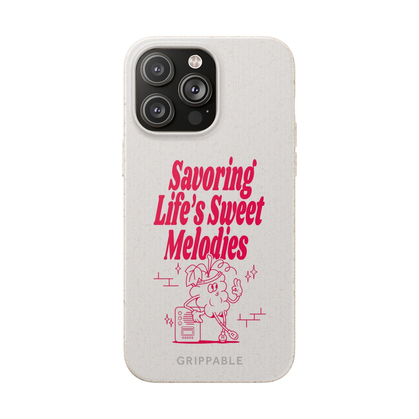 "Savoring Life's Sweet Melodies" | Biodegradable