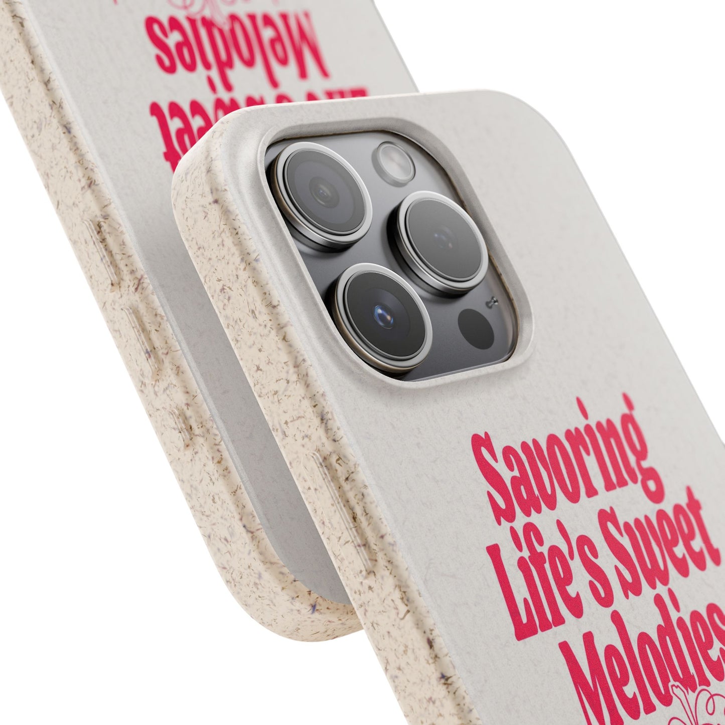 "Savoring Life's Sweet Melodies" | Biodegradable