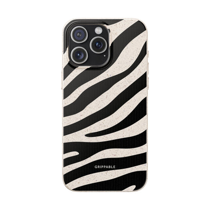 Zebra Print Biodegradable Phone Case Magsafe