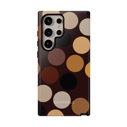 Polka Choc Tough Mobile Phone Case