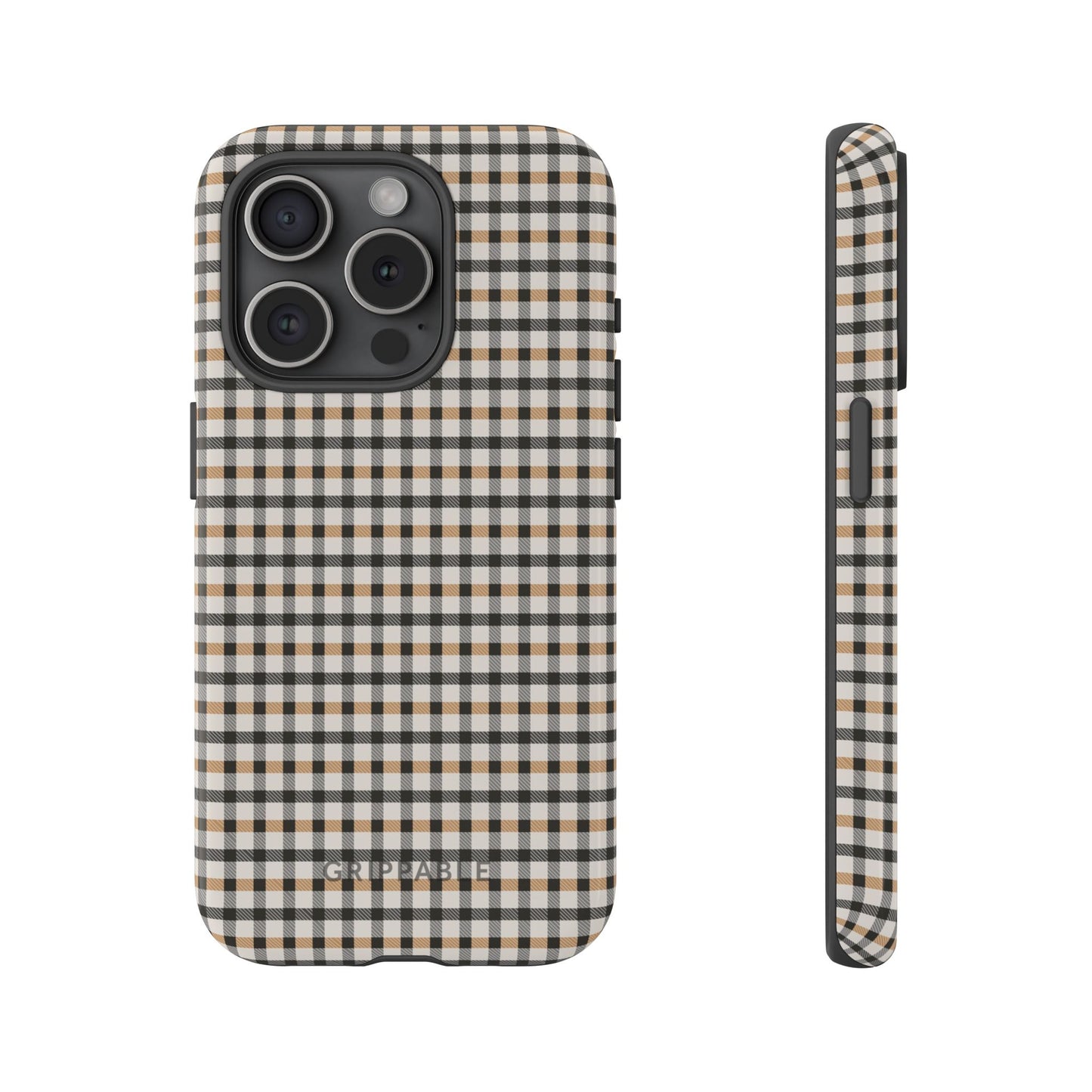 Autumn Gingham Tough Mobile Phone Case