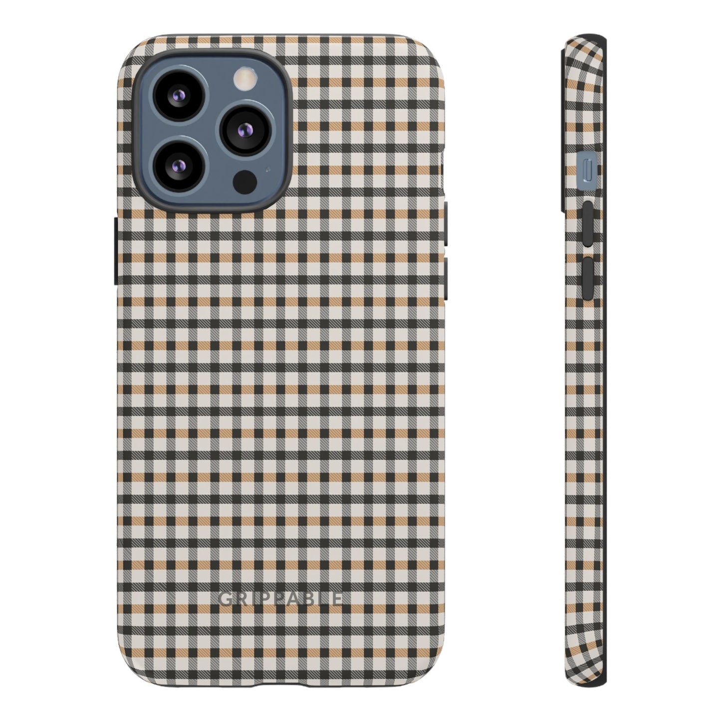 Autumn Gingham Tough Mobile Phone Case