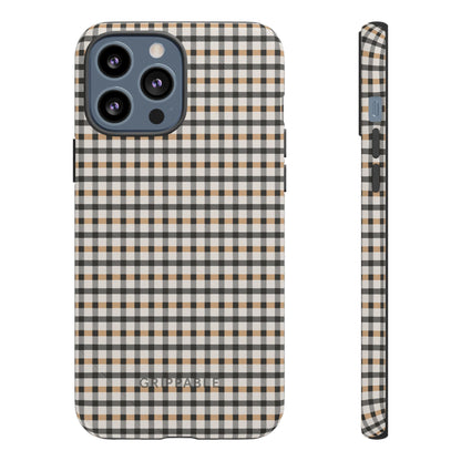 Autumn Gingham Tough Mobile Phone Case