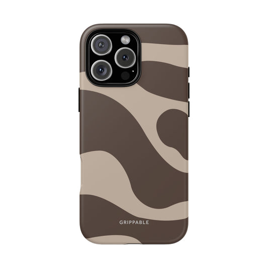 Chocolate marbled effect phone phone case