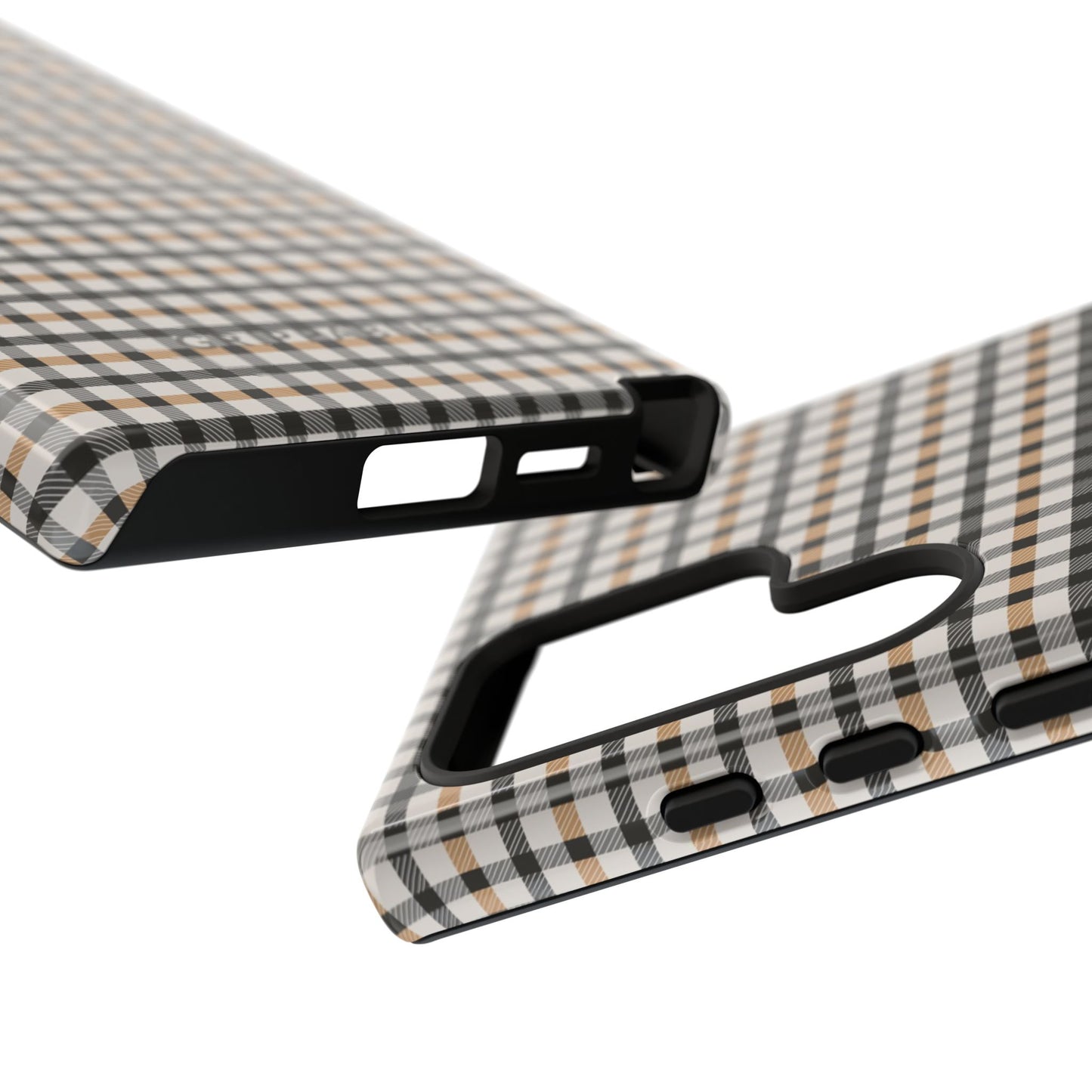 Autumn Gingham Tough Mobile Phone Case