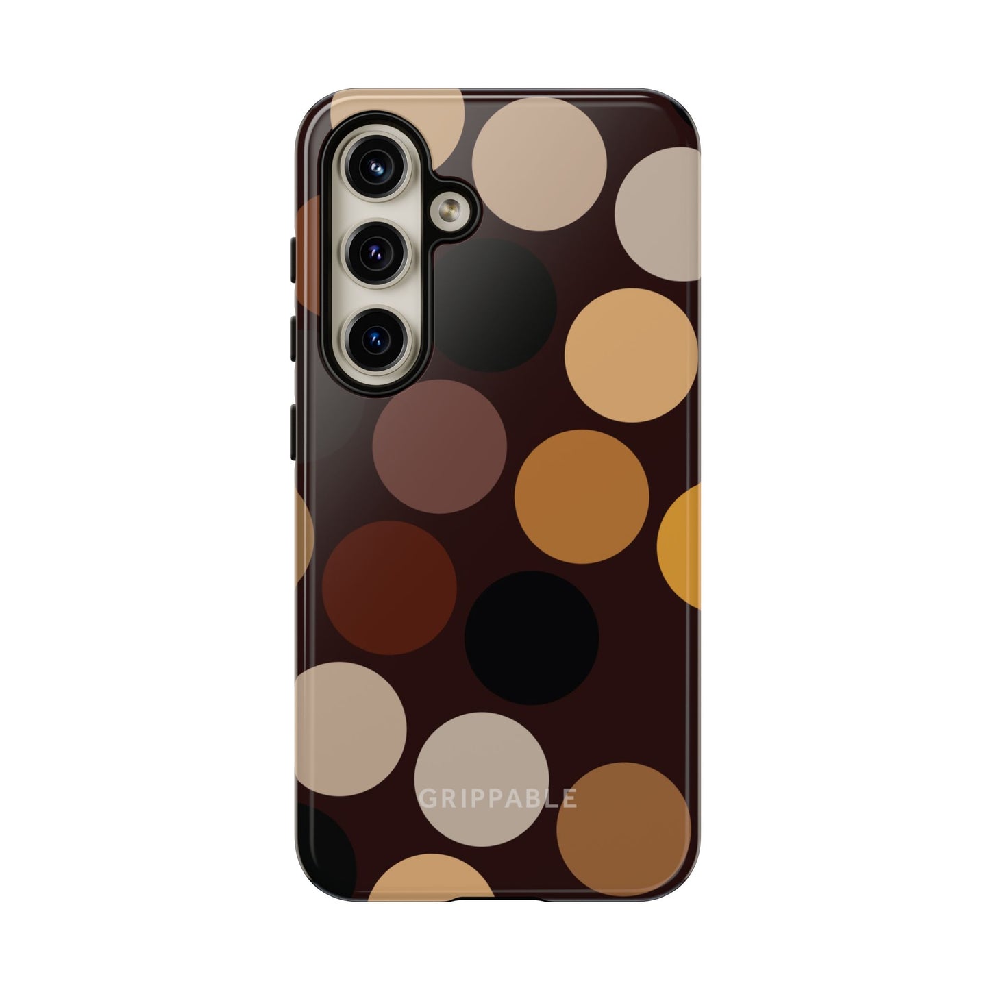 Polka Choc Tough Mobile Phone Case