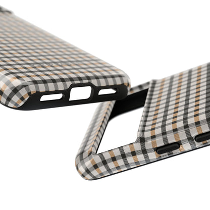 Autumn Gingham Tough Mobile Phone Case