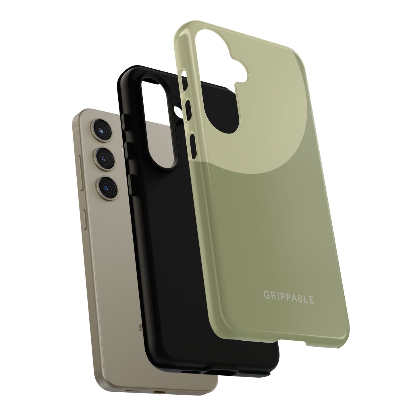 Green on Green Tough Mobile Phone Case