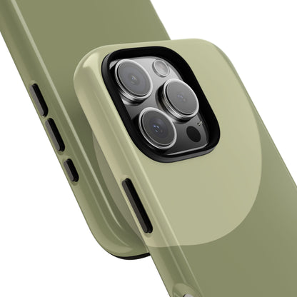 Green on Green Tough Mobile Phone Case