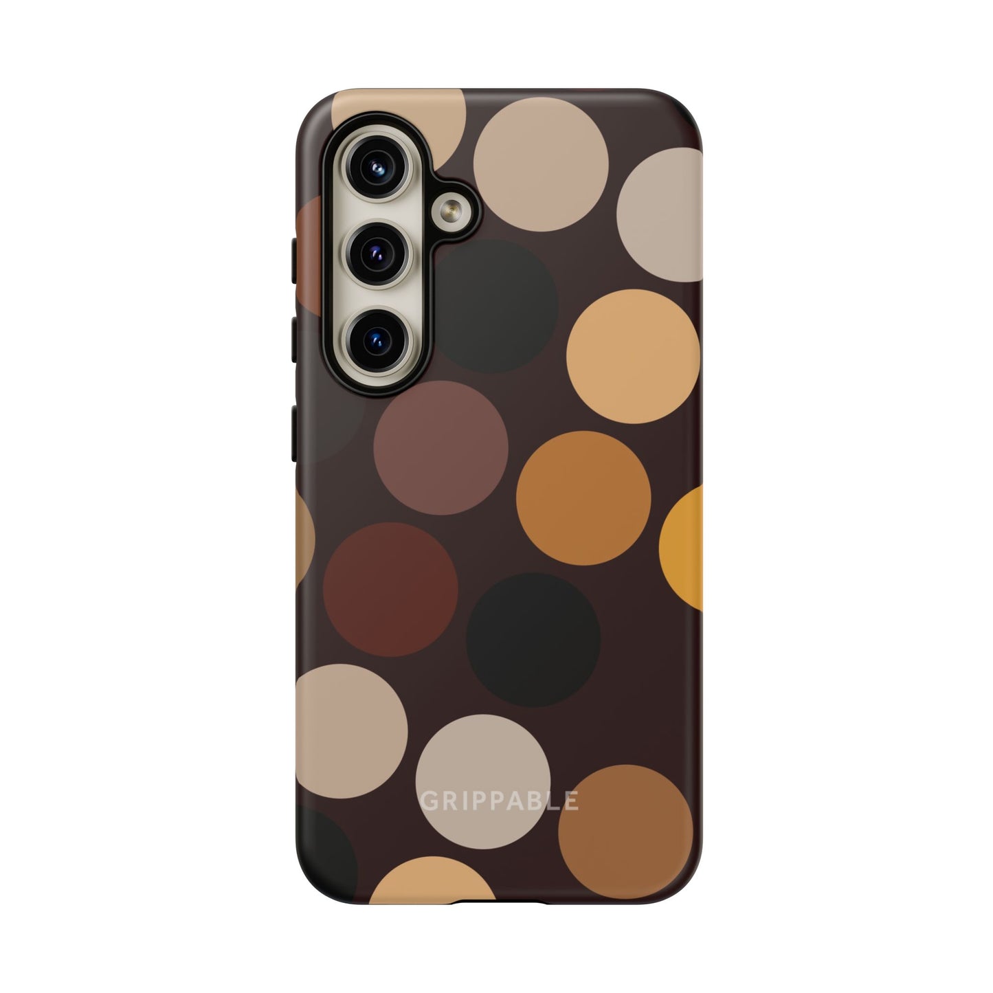 Polka Choc Tough Mobile Phone Case