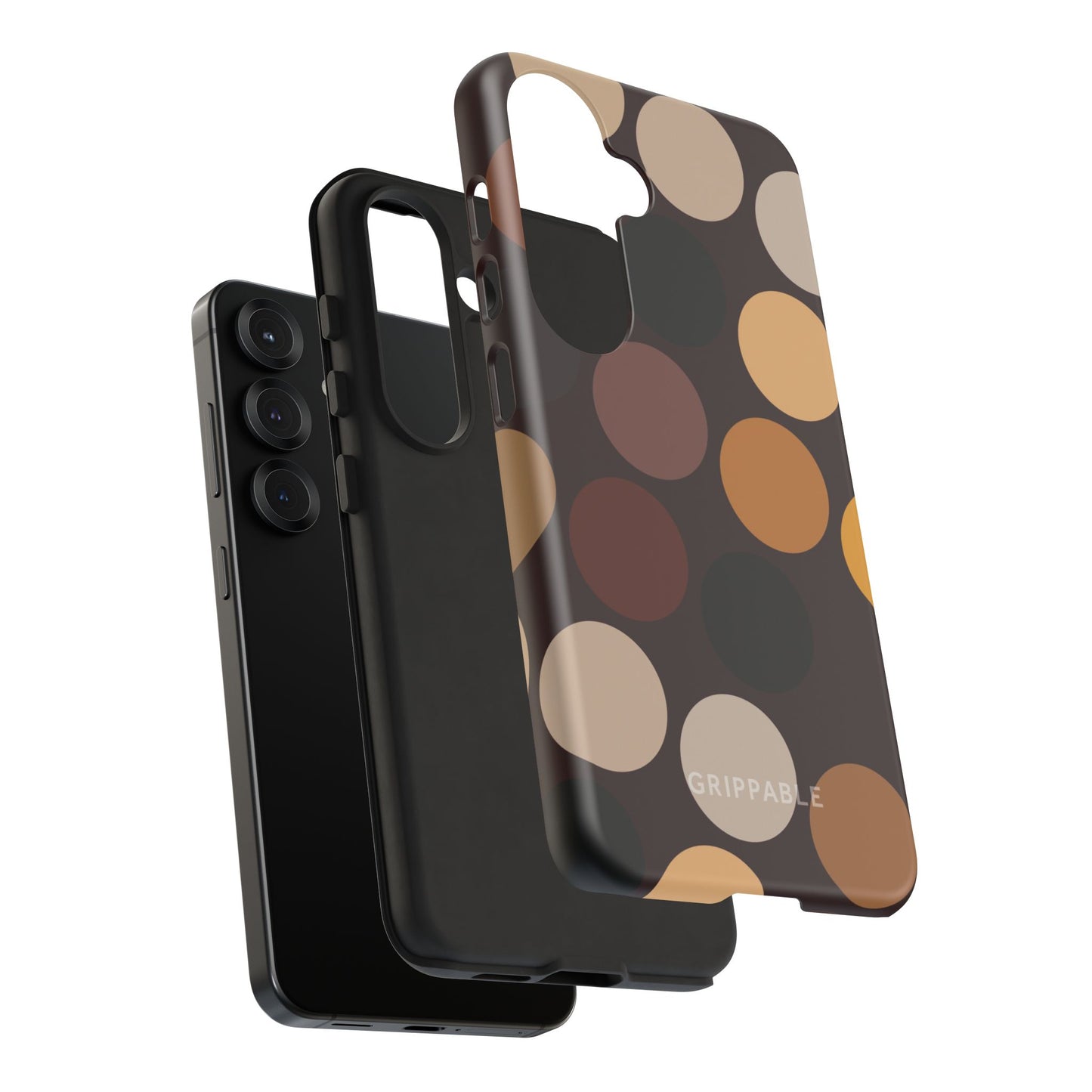Polka Choc Tough Mobile Phone Case