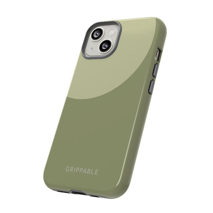 Green on Green Tough Mobile Phone Case