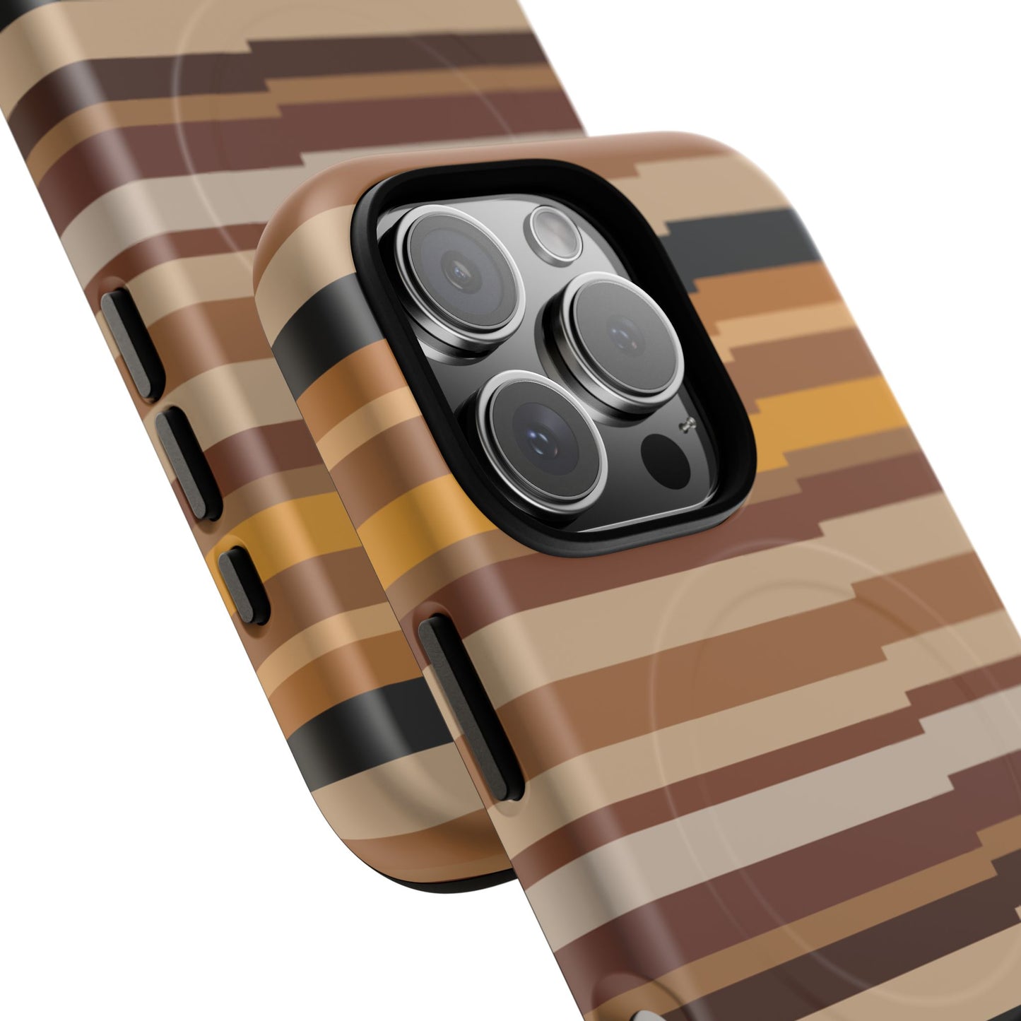Horizontal Stripe tough, magnetic MagSafe® phone case
