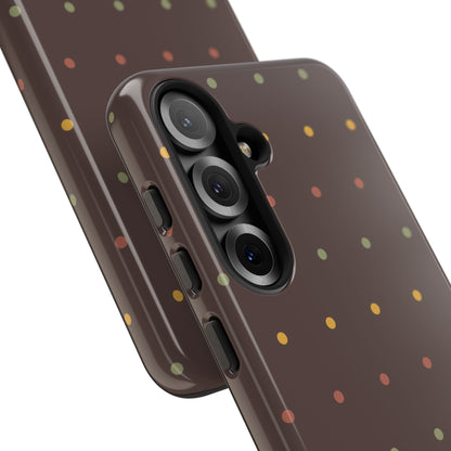 Tiny Dots Pattern Tough Mobile Phone Case