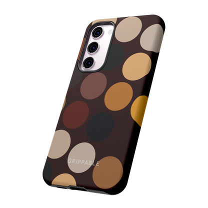 Polka Choc Tough Mobile Phone Case