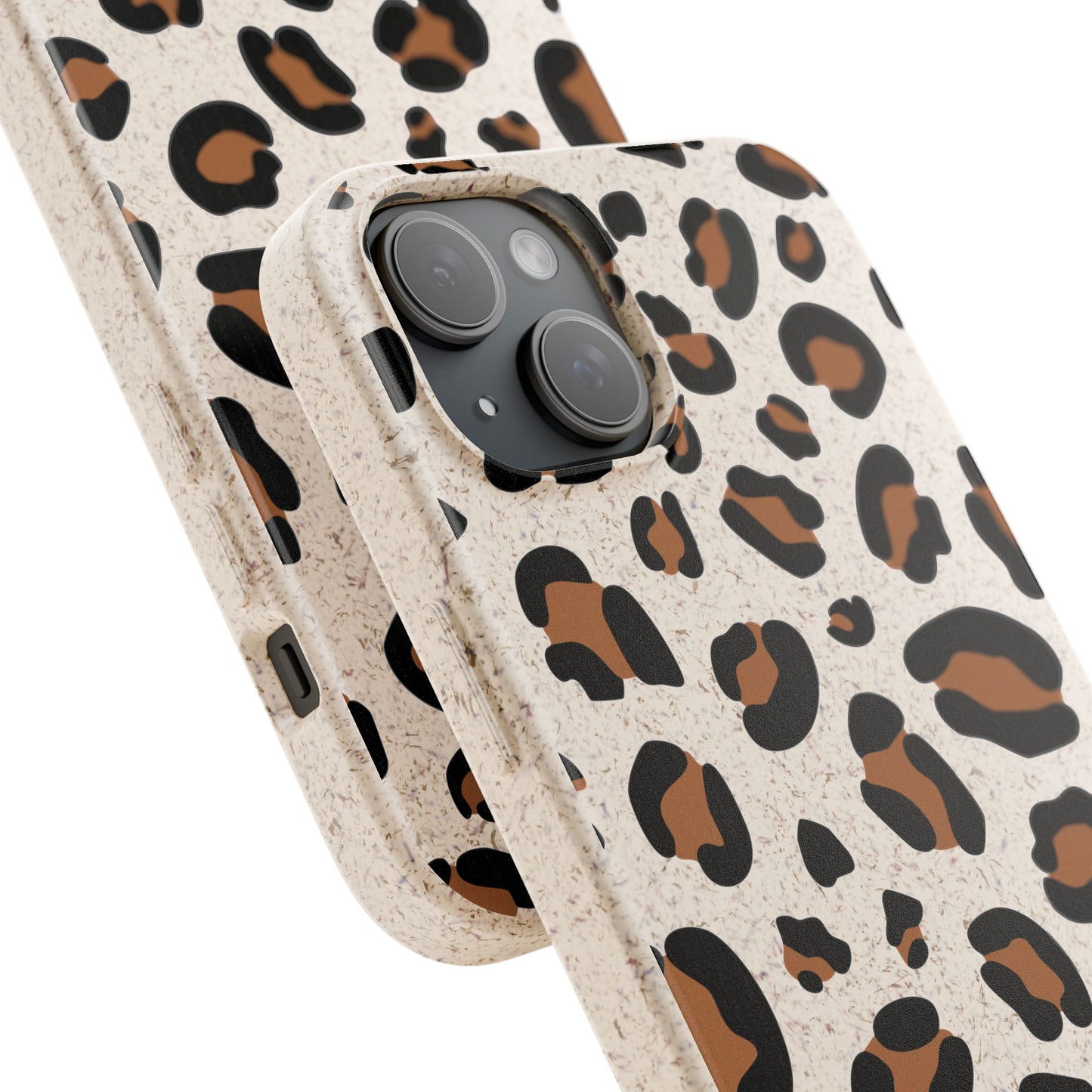 Leopard Print Biodegradable Mobile Phone Case Magsafe