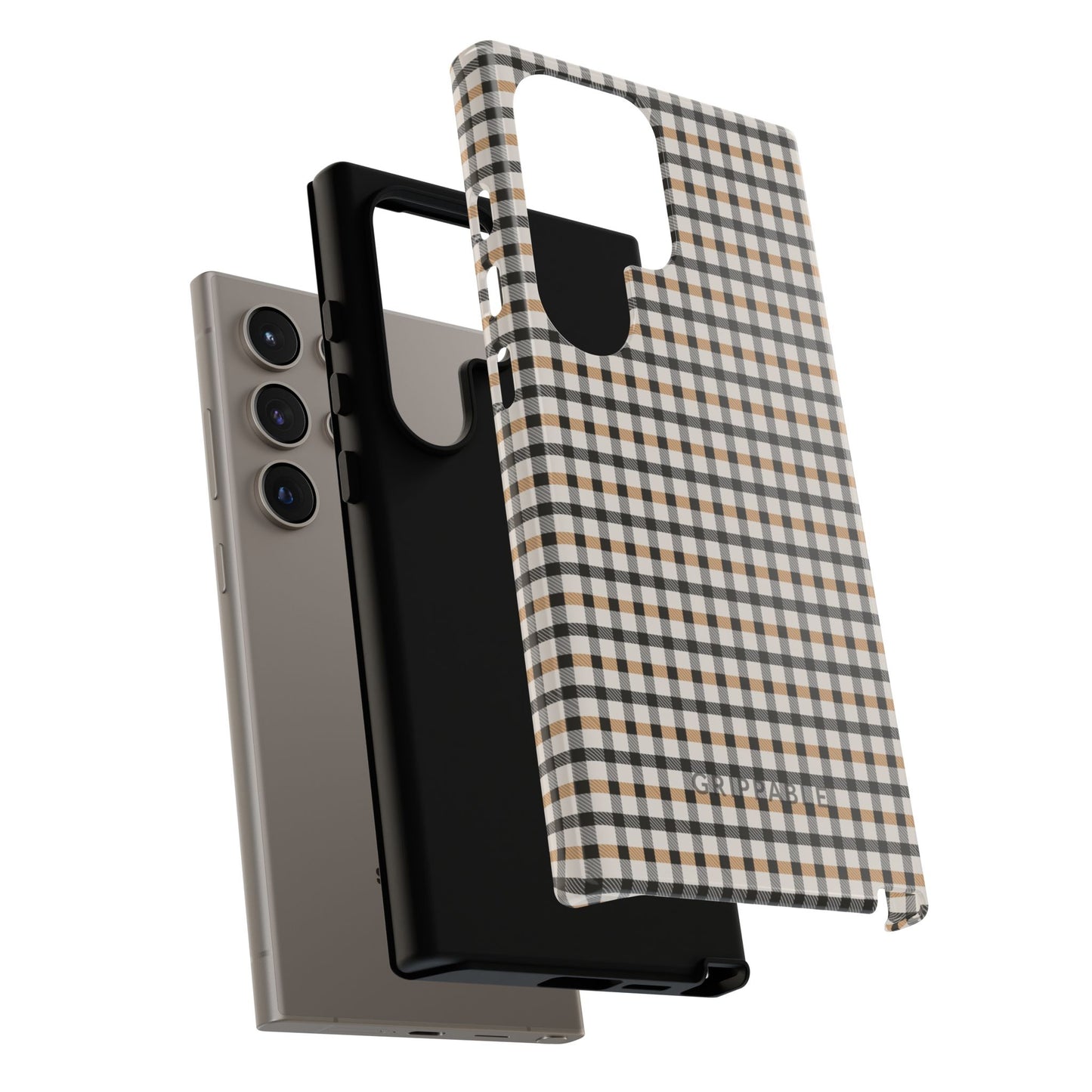 Autumn Gingham Tough Mobile Phone Case