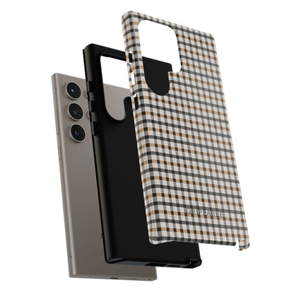 Autumn Gingham Tough Mobile Phone Case