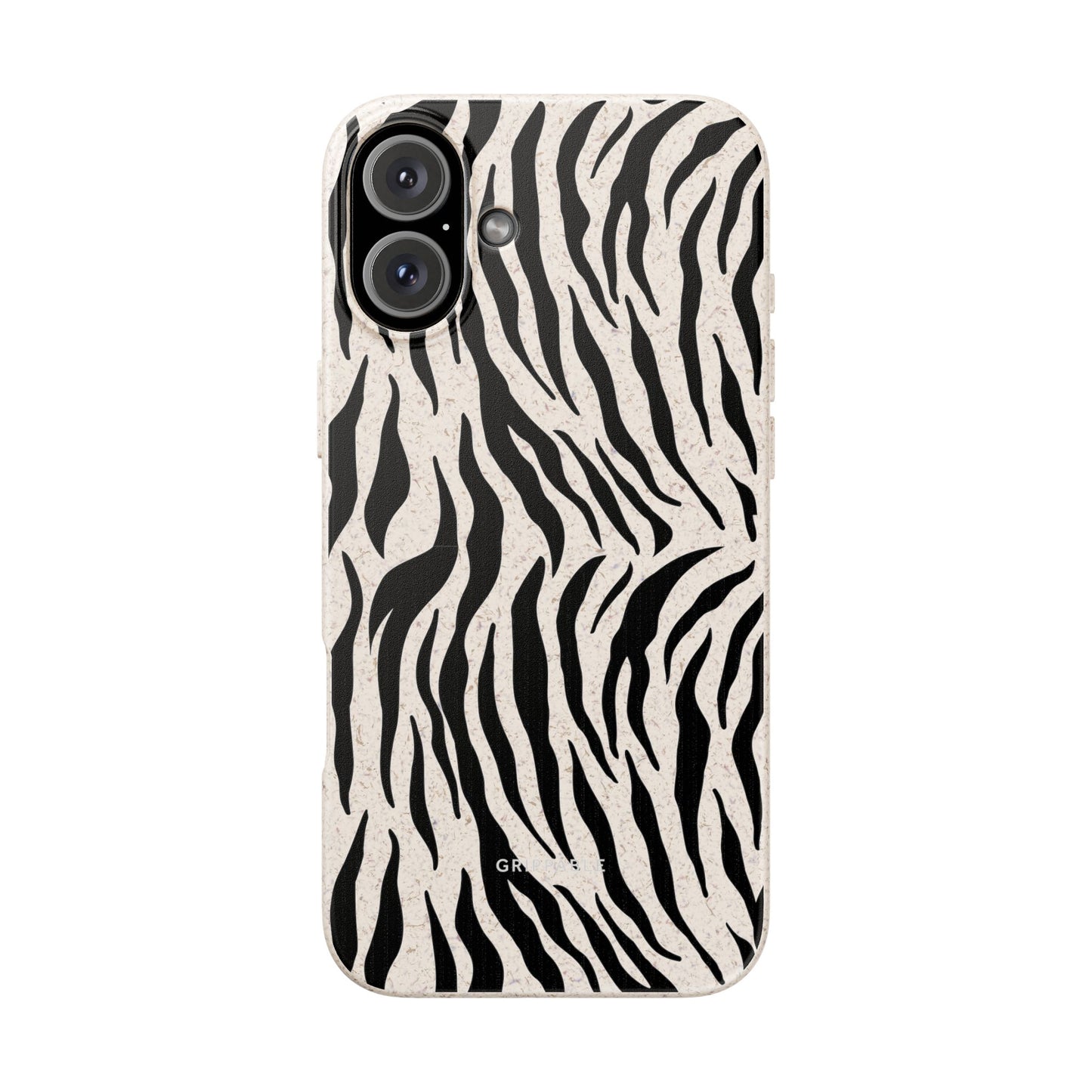 White Tiger Print Biodegradable Mobile Phone Case Magsafe