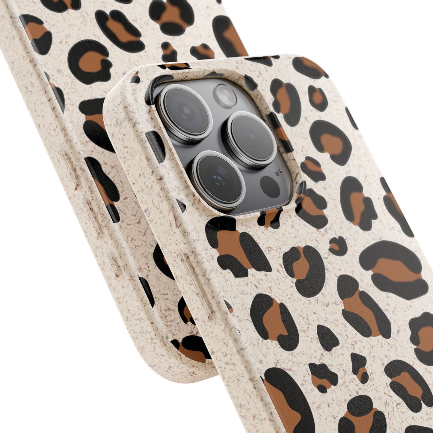Leopard Print Biodegradable Mobile Phone Case Magsafe