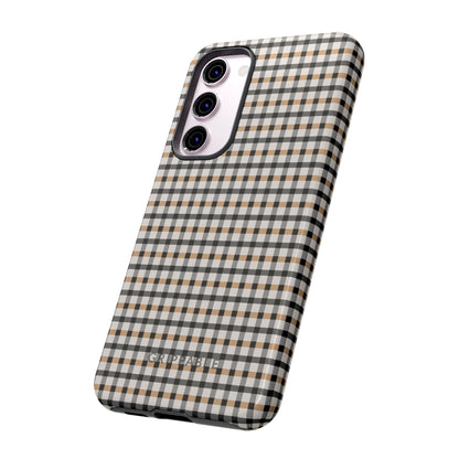 Autumn Gingham Tough Mobile Phone Case