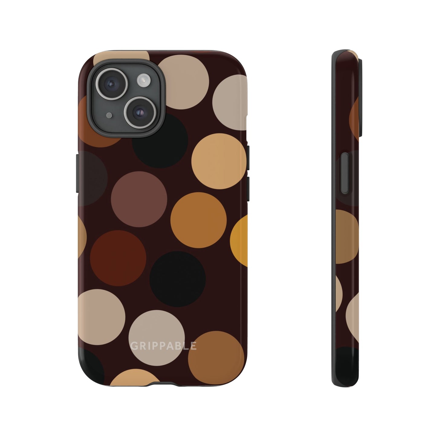 Polka Choc Tough Mobile Phone Case