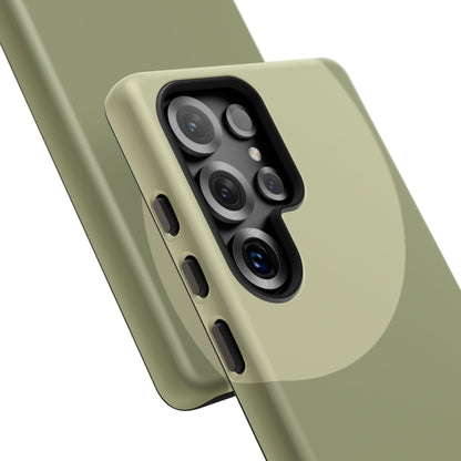 Green on Green Tough Mobile Phone Case