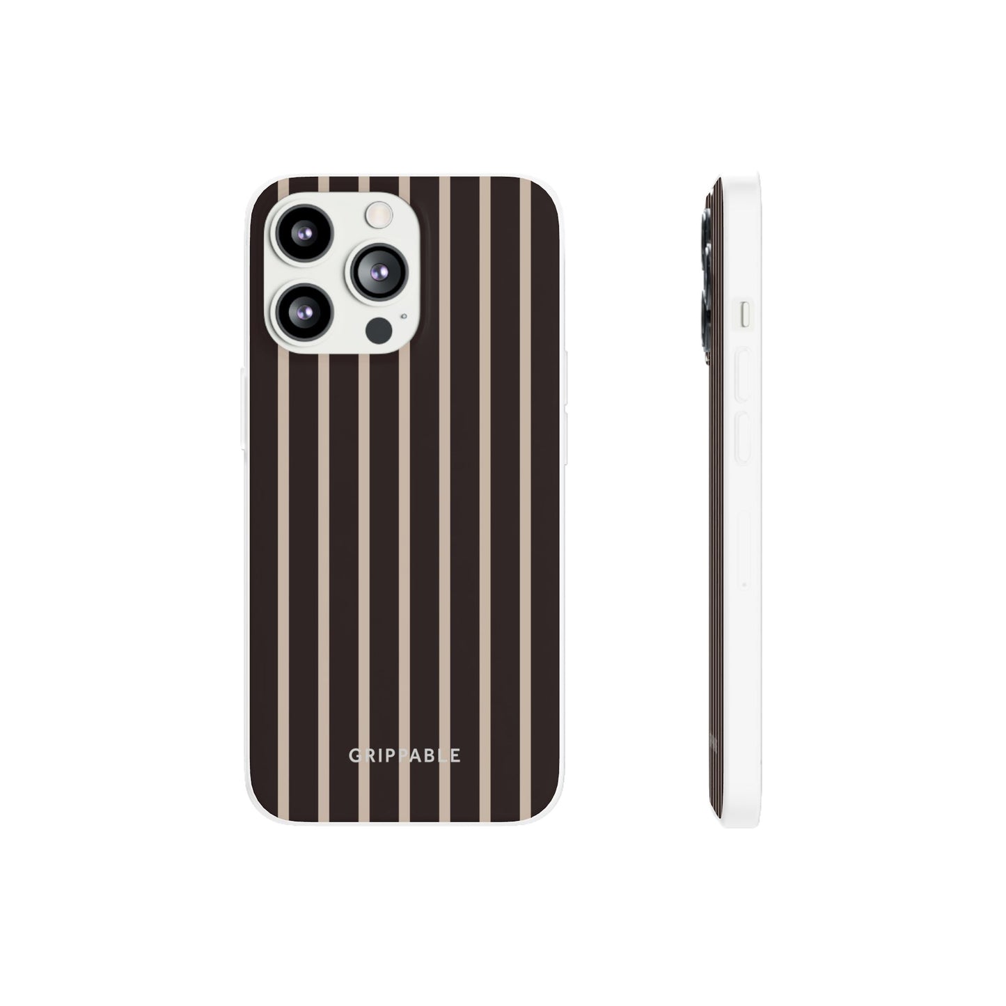 Gateaux Pinstripe Clear Mobile Phone Case