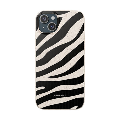 Zebra Print Biodegradable Phone Case Magsafe