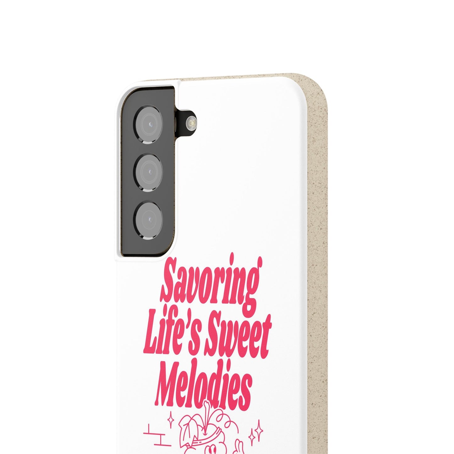 "Savoring Life's Sweet Melodies" | Biodegradable
