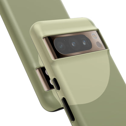 Green on Green Tough Mobile Phone Case