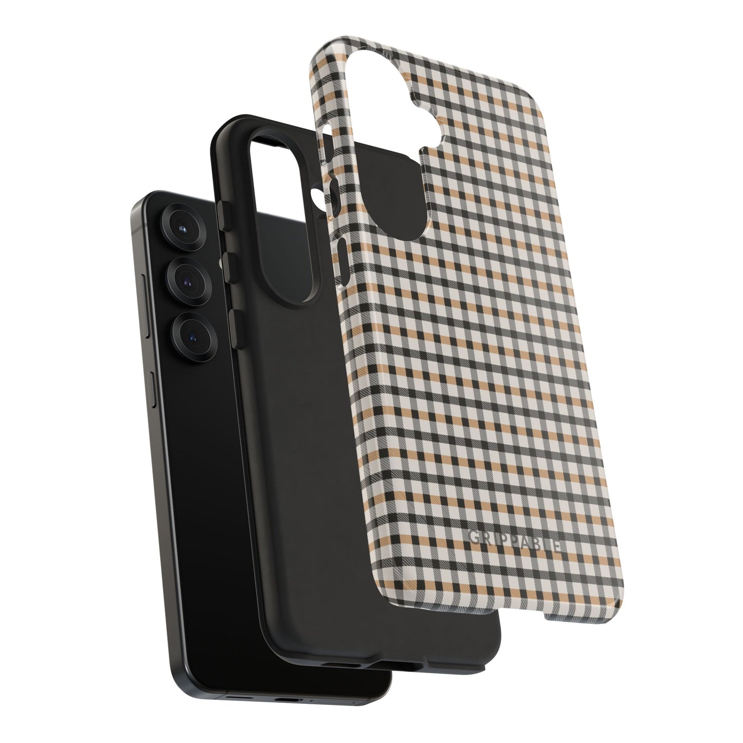 Autumn Gingham Tough Mobile Phone Case