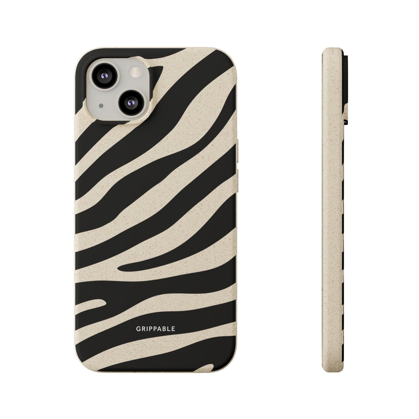 Zebra Print Biodegradable Phone Case Magsafe