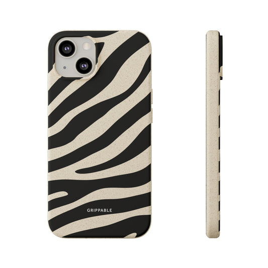 Zebra Print Biodegradable Phone Case Magsafe