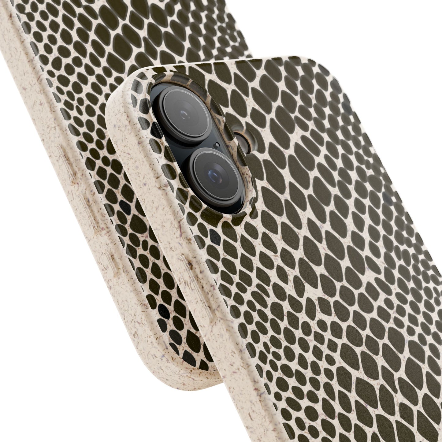 Snake Skin Print Biodegradable Mobile Phone Case Magsafe