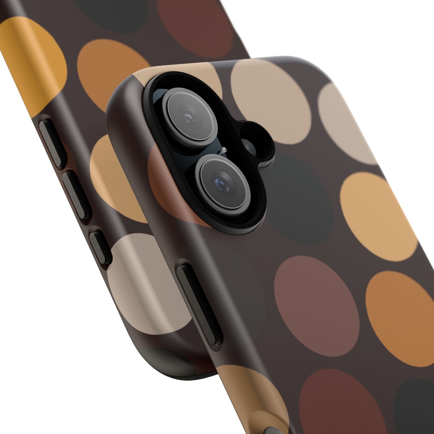 Polka Choc Tough Mobile Phone Case