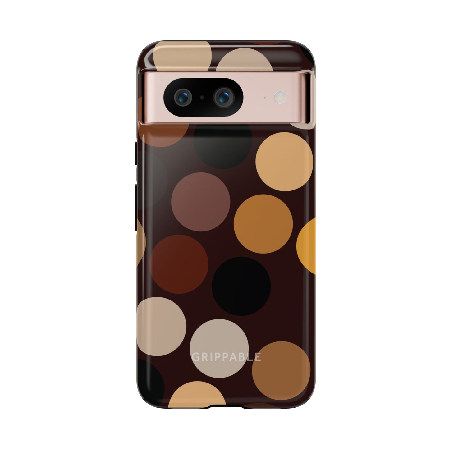 Polka Choc Tough Mobile Phone Case