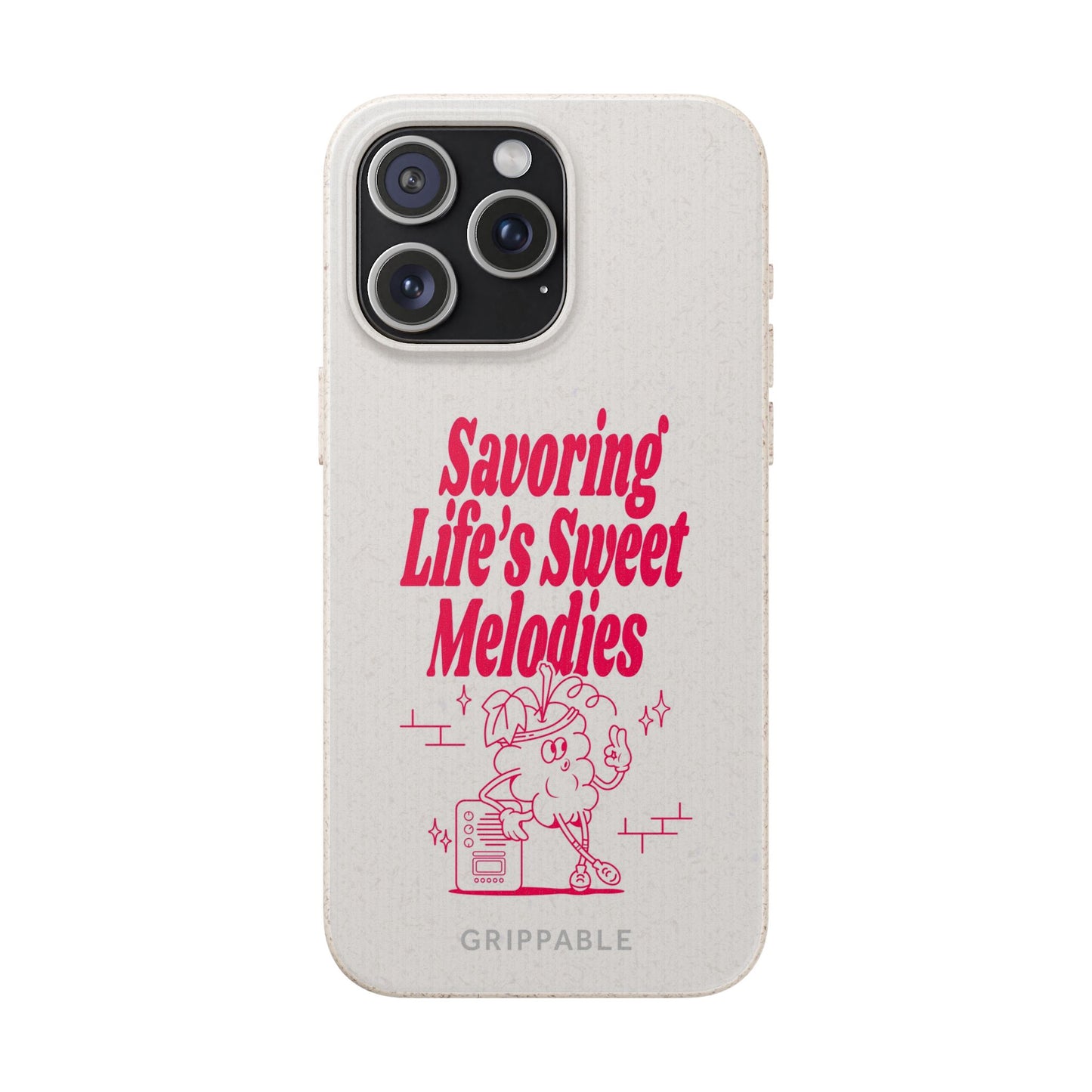 "Savoring Life's Sweet Melodies" | Biodegradable