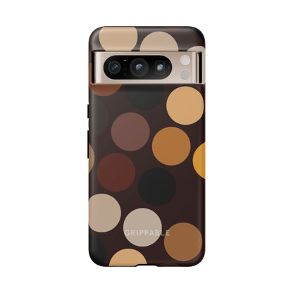 Polka Choc Tough Mobile Phone Case