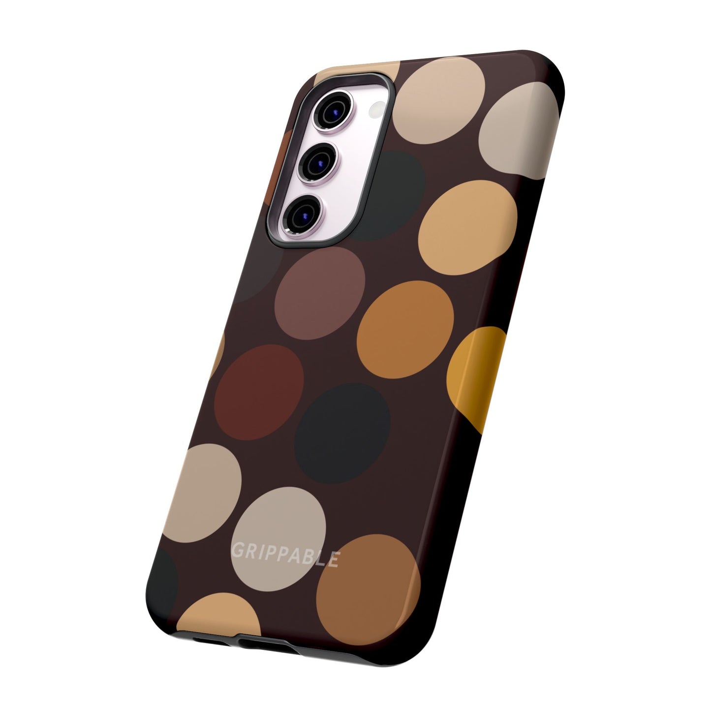 Polka Choc Tough Mobile Phone Case