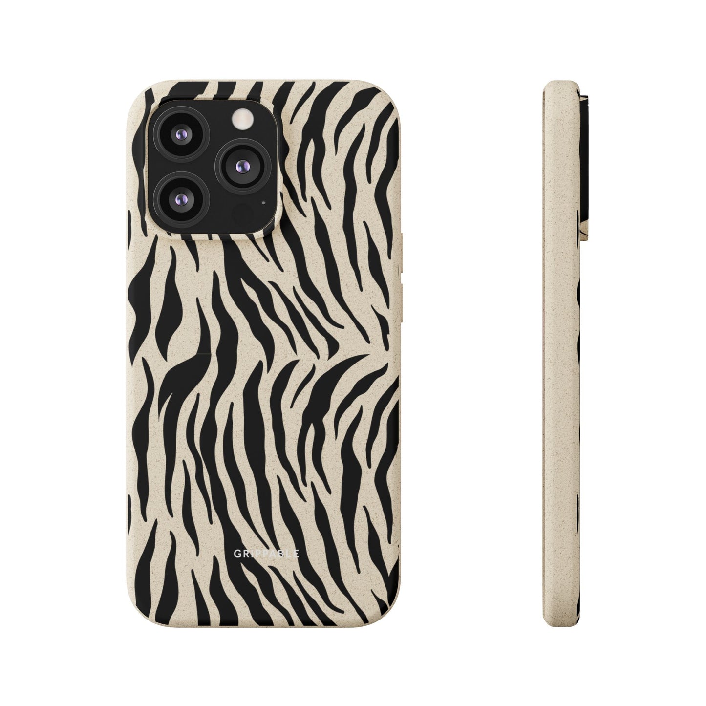 White Tiger Print Biodegradable Mobile Phone Case Magsafe
